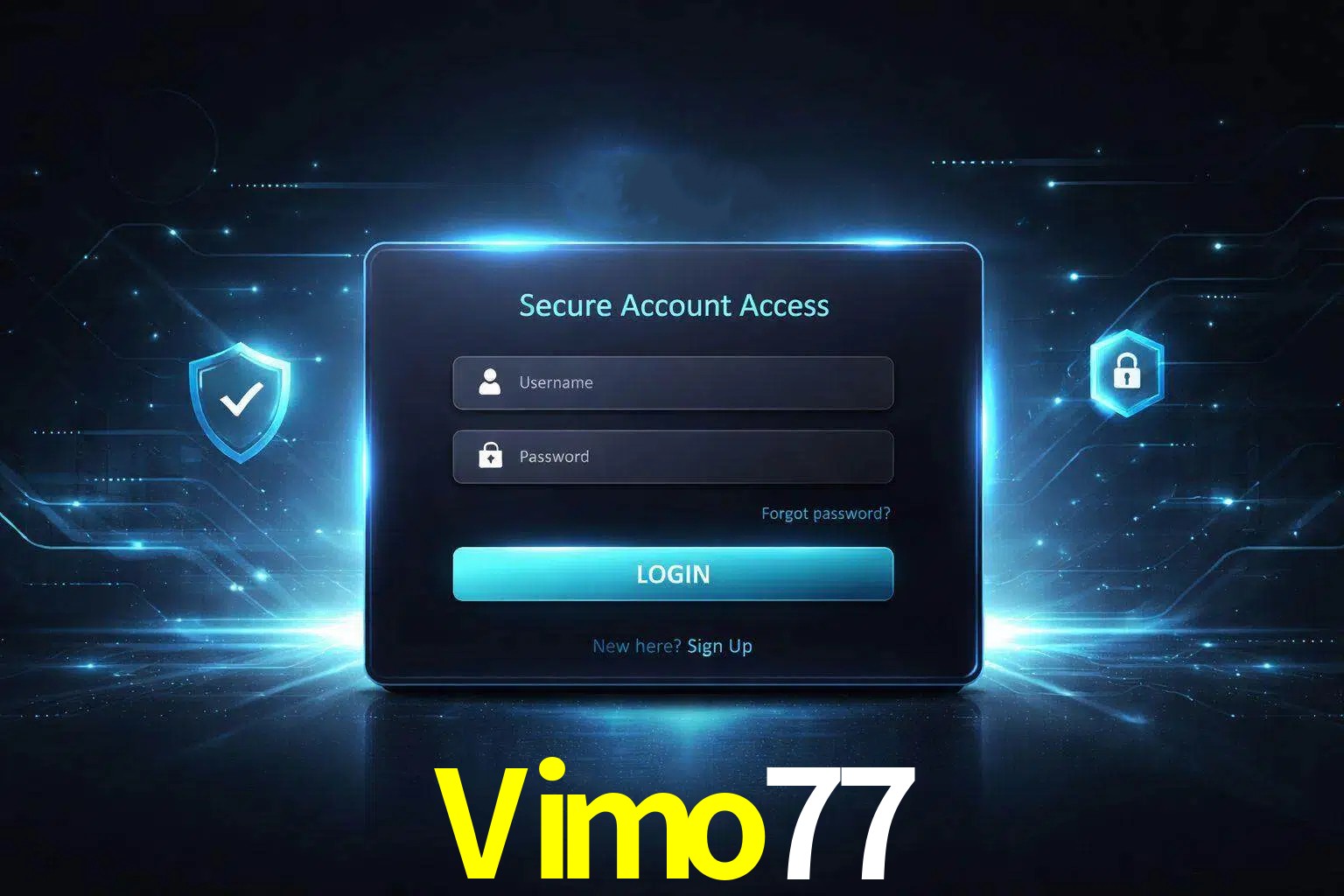 Pantalla de inicio de sesión de cuenta Vimo77 para usuarios en México