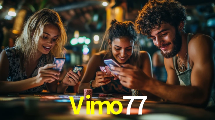 Exhibición de bonos Vimo77 para jugadores en México con interfaz de juego promocional