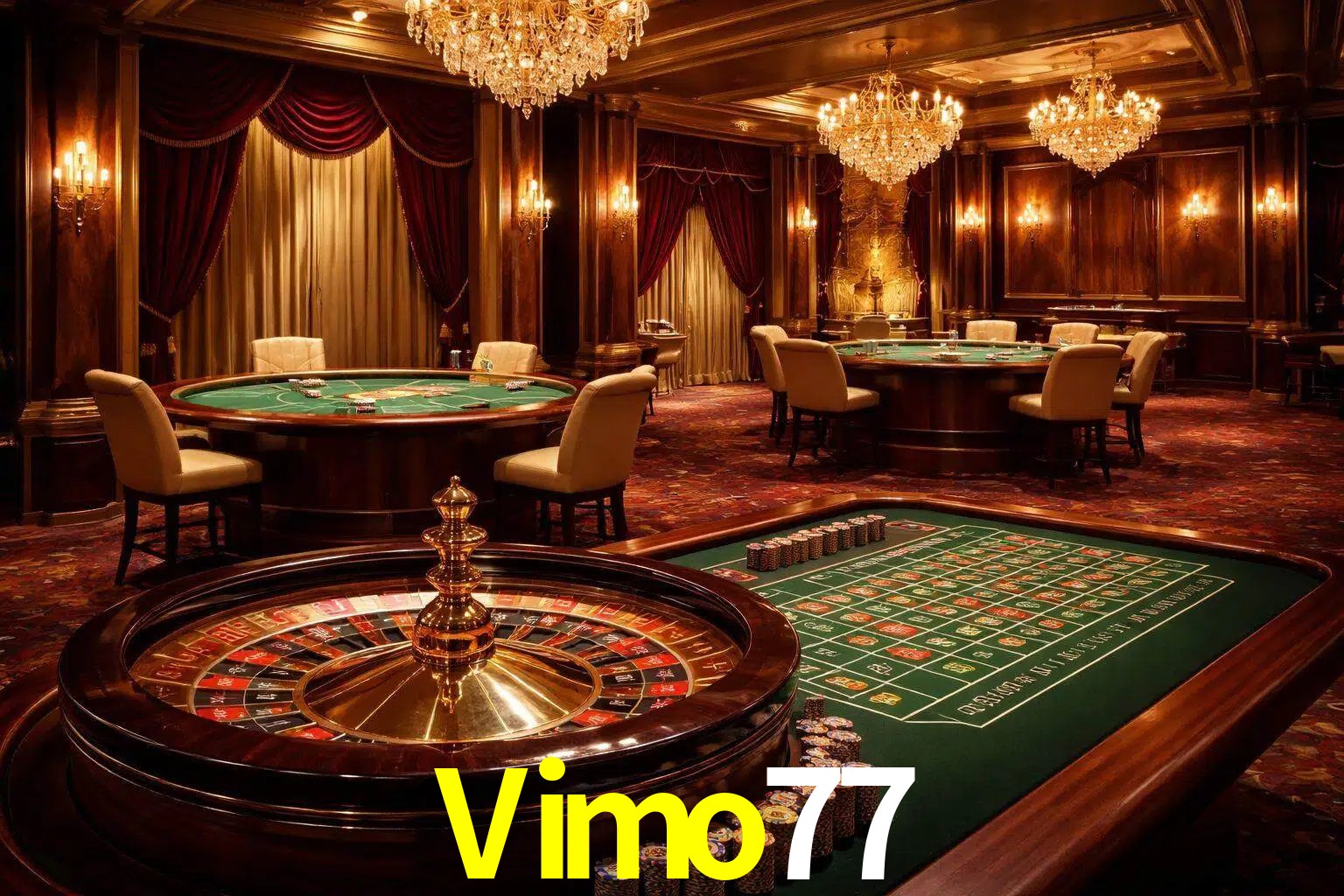Una escena premium de mesa de casino en vivo con cartas, elementos de ruleta y un ambiente pulido de estudio de transmisión.